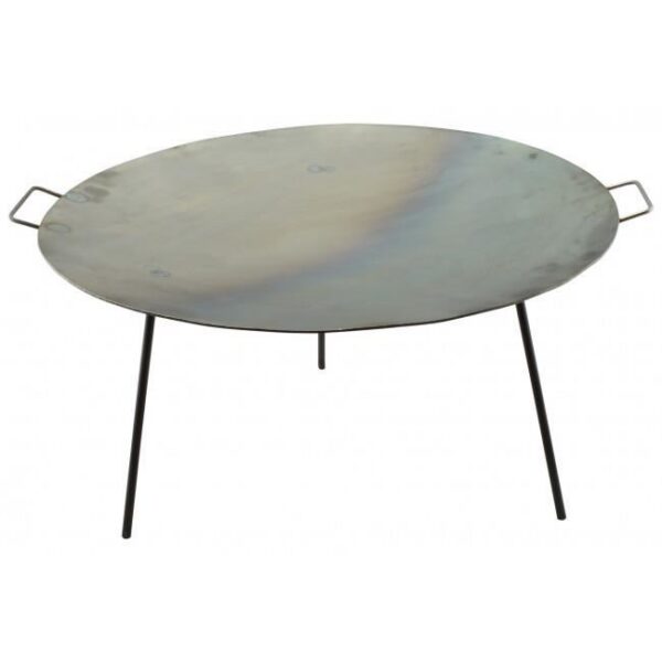 Disc pentru gratar, metalic, cu picioare, 48.5x31 cm, Perfect Home  - imagine 2
