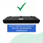 Dispozitiv UV-C Upper-Air, cu prezenta umana, fixare perete, economic, fara ozon