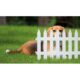 Gard de gradina decorativ, din plastic, alb, set 7 buc, 3.2 m x 35 cm - imagine 7