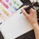 Set 80 markere evidentiatoare colorate cu varf dublu Sketch Markers, gentuta transport - imagine 9