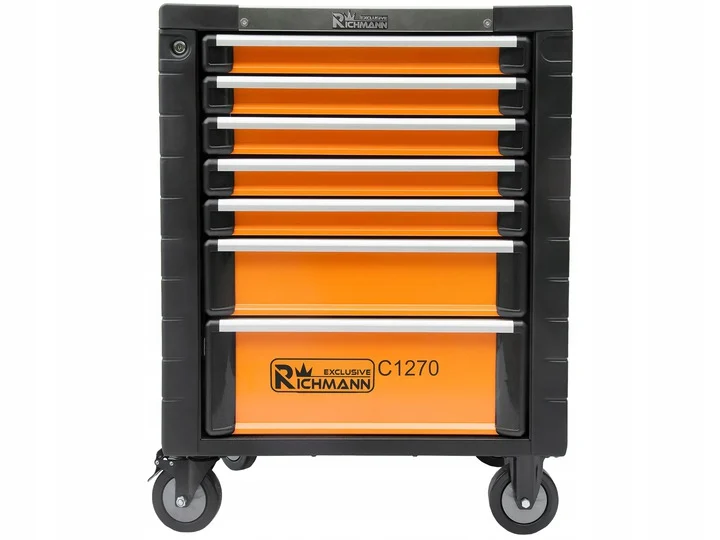 Dulap mobil pentru unelte, 7 sertare, 725x927x465 mm, contine 14 seturi de unelte, 268 elemente, RICHMANN EXCLUSIVE 1 Dulap mobil pentru unelte, 7 sertare, 725x927x465 mm, contine 14 seturi de unelte, 268 elemente, RICHMANN EXCLUSIVE