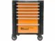 Dulap mobil pentru unelte, 7 sertare, 725x927x465 mm, contine 14 seturi de unelte, 253 elemente, RICHMANN EXCLUSIVE - imagine 2