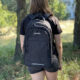 Rucsac incapator 30L Kruzzel, design ergonomic, material Oxford 600D, captuseala EPE, Negru - imagine 17