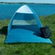 Cort plaja autoextensibil 2 persoane Trizand, protectie UV 30+, cu prelungire sol, Albastru/Alb - imagine 13