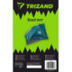 Cort plaja incapator 220x120x120 cm Trizand, structura usoara, protectie UV, Albastru/Alb - imagine 3
