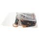 Curea multifunctionala pentru scule Bigstren, 22 buzunare, 2 bucle, suport ciocan, 67-136 cm, Negru/Galben - imagine 14