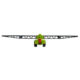 Set vehicule agricole 6 piese Kruzzel, tractoare si utilaje, detalii realiste, conectabile - imagine 14