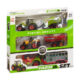 Set vehicule agricole 6 piese Kruzzel, tractoare si utilaje, detalii realiste, conectabile - imagine 2