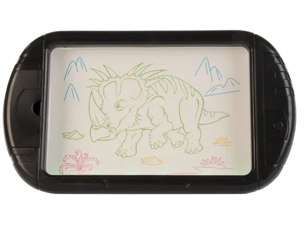 Tableta grafica/desenat pentru copii, Verk Group, 3 markere, LED, 3xAA, 35x20 cm - imagine 11