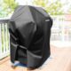 Husa protectie gratar gradina, Kaminer, dreptunghi, impermeabila, neagra, 100x60x95 cm - imagine 9