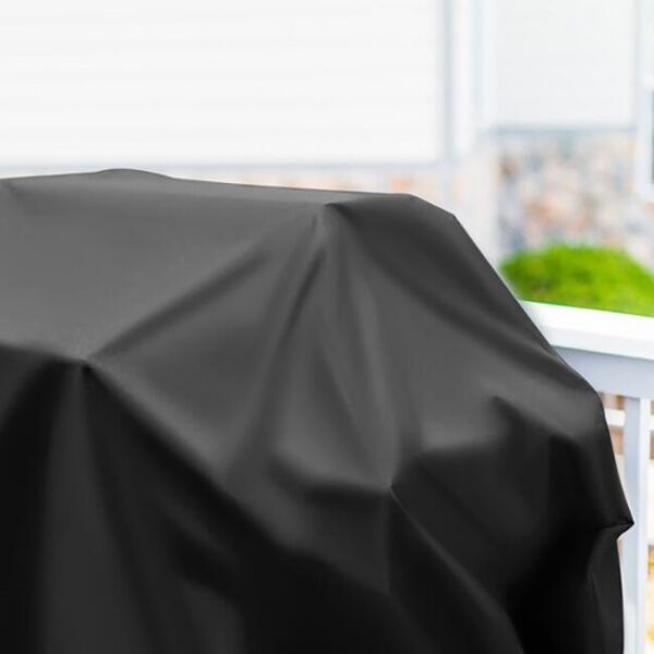 Husa protectie gratar gradina, Kaminer, dreptunghi, impermeabila, neagra, 100x60x95 cm - imagine 10