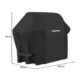 Husa protectie gratar gradina, Kaminer, dreptunghi, impermeabila, neagra, 100x60x95 cm - imagine 2