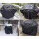 Husa protectie gratar gradina, Kaminer, dreptunghi, impermeabila, neagra, 100x60x95 cm - imagine 8