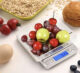 Cantar de bucatarie digital Ruhhy, 2 boluri detasabile, capacitate 2 kg, precizie 0.1 g - imagine 12