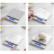 Cantar de bucatarie digital Ruhhy, 2 boluri detasabile, capacitate 2 kg, precizie 0.1 g - imagine 6