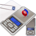 Cantar de buzunar electronic Ruhhy, 200 g, precizie 0.01 g, display iluminat, functie TARE