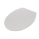 Capac WC soft-close Ruhhy, sistem de inchidere lenta, compatibil universal, alb - imagine 8