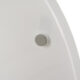 Capac WC soft-close Ruhhy, sistem de inchidere lenta, compatibil universal, alb - imagine 10