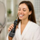 Irigator oral wireless Soulima, 8 capete incluse, 5 moduri, 300 ml, IPX7, Negru - imagine 17