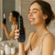 Irigator oral wireless Soulima, 8 capete incluse, 5 moduri, 300 ml, IPX7, Negru - imagine 15