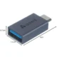 Adaptor USB la USB-C Izoxis, OTG, USB 3.0, aluminiu, 5 Gbps, Plug & Play - imagine 3