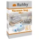 Set 10 pungi vidat Ruhhy, 4 dimensiuni diferite, reutilizabile, economisire spatiu, Transparent - imagine 2
