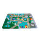 Set blocuri din lemn Kruzzel, 115 piese, puzzle oras, vehicule si accesorii, 54 x 42 cm - imagine 5