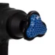 Pistol de masaj profesional cu afisaj LCD, Malatec PRO, 12 Capete diferite si Capat special cu efect de racire, viteza reglabila, acumulator - imagine 19