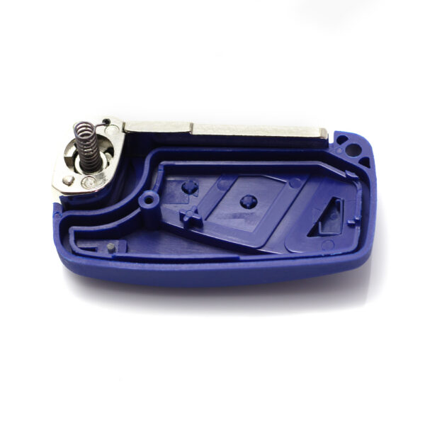 Carcasa cheie tip briceag pentru Fiat, cu 2 butoane, albastru, Carguard - imagine 3