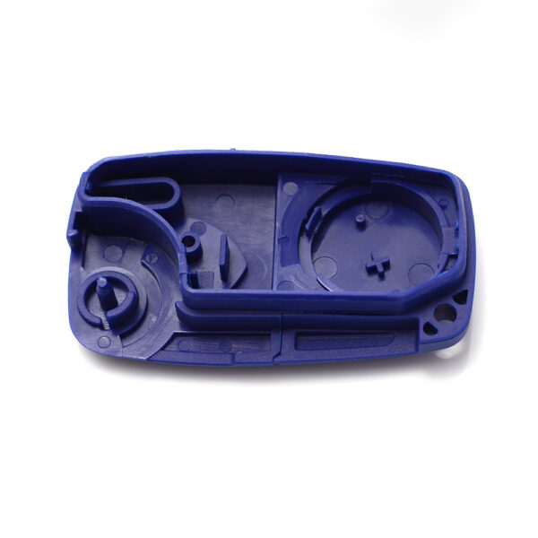 Carcasa cheie tip briceag pentru Fiat, cu 2 butoane, albastru, Carguard - imagine 4