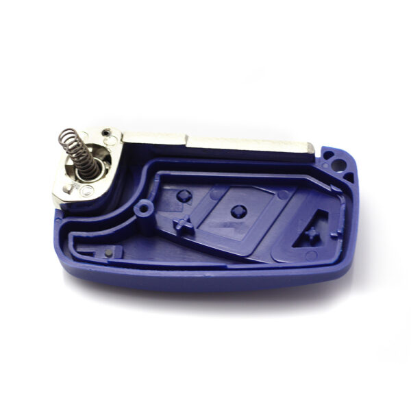 Carcasa cheie tip briceag pentru Fiat, cu 3 butoane, albastru, Carguard - imagine 3