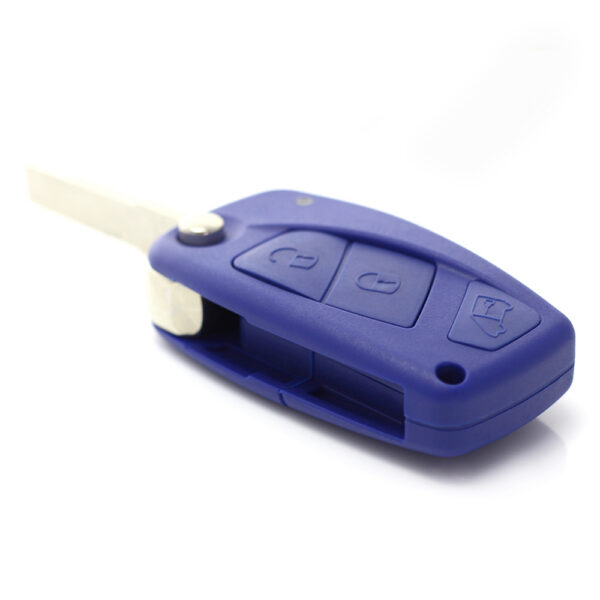 Carcasa cheie tip briceag pentru Fiat, cu 3 butoane, albastru, Carguard - imagine 6