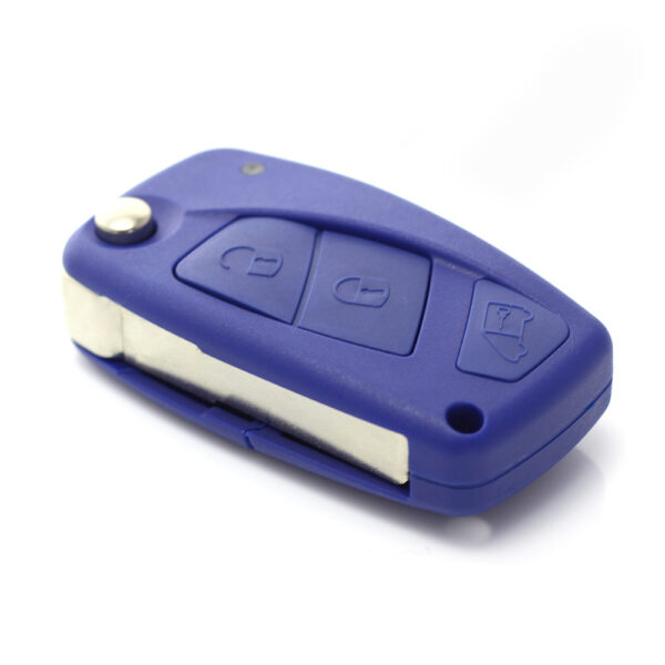 Carcasa cheie tip briceag pentru Fiat, cu 3 butoane, albastru, Carguard - imagine 8