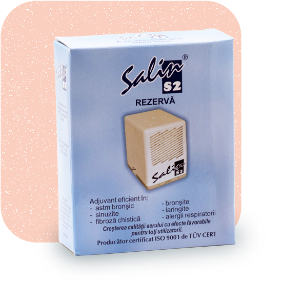 Filtru de rezerva pentru purificator Salin 2 2 filtru rezerva aparat Salin S2