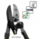 Foarfeca crengi, tip nicovala, teflon, otel japonez SK5, 76 cm, Richmann Exclusive - imagine 5
