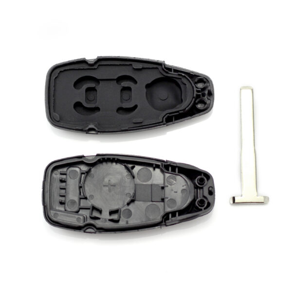 Carcasa cheie tip smart pentru Ford, cu 3 butoane si lama de urgenta, Carguard - imagine 2