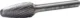 Freza metal RBF 12x25x6x70mm - imagine 4