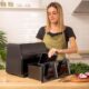Friteuza cu aer cald, fara ulei Cecotec Cecofry Advance 9000 Window, Vas dublu 9L, 2200W, Control tactil, 8 Programe - imagine 4