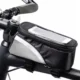 Geantuta de bicicleta cu compartiment pentru telefonul mobil, montare pe cadru, waterproof - imagine 8