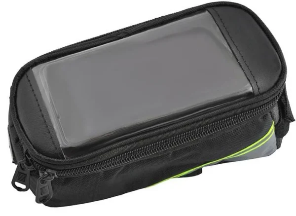 Geantuta de bicicleta cu compartiment pentru telefonul mobil, montare pe cadru, waterproof - imagine 9