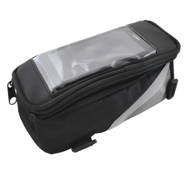 Geantuta de bicicleta cu compartiment pentru telefonul mobil, montare pe cadru, waterproof - imagine 10