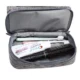 Gentuta de Calatorie pentru Cosmetice Soulima, 12 Compartimente, Buzunar Termic, Waterproof, Gri - imagine 6