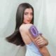 Perie Cecotec HairCare Revitalize Champagne, revitalizare si reparare par, 5 tehnologii: vibratii, ioni negativi, microcurenti EMS, laser de putere redusa (LLLT), lumina LED rosie si albastra - imagine 8