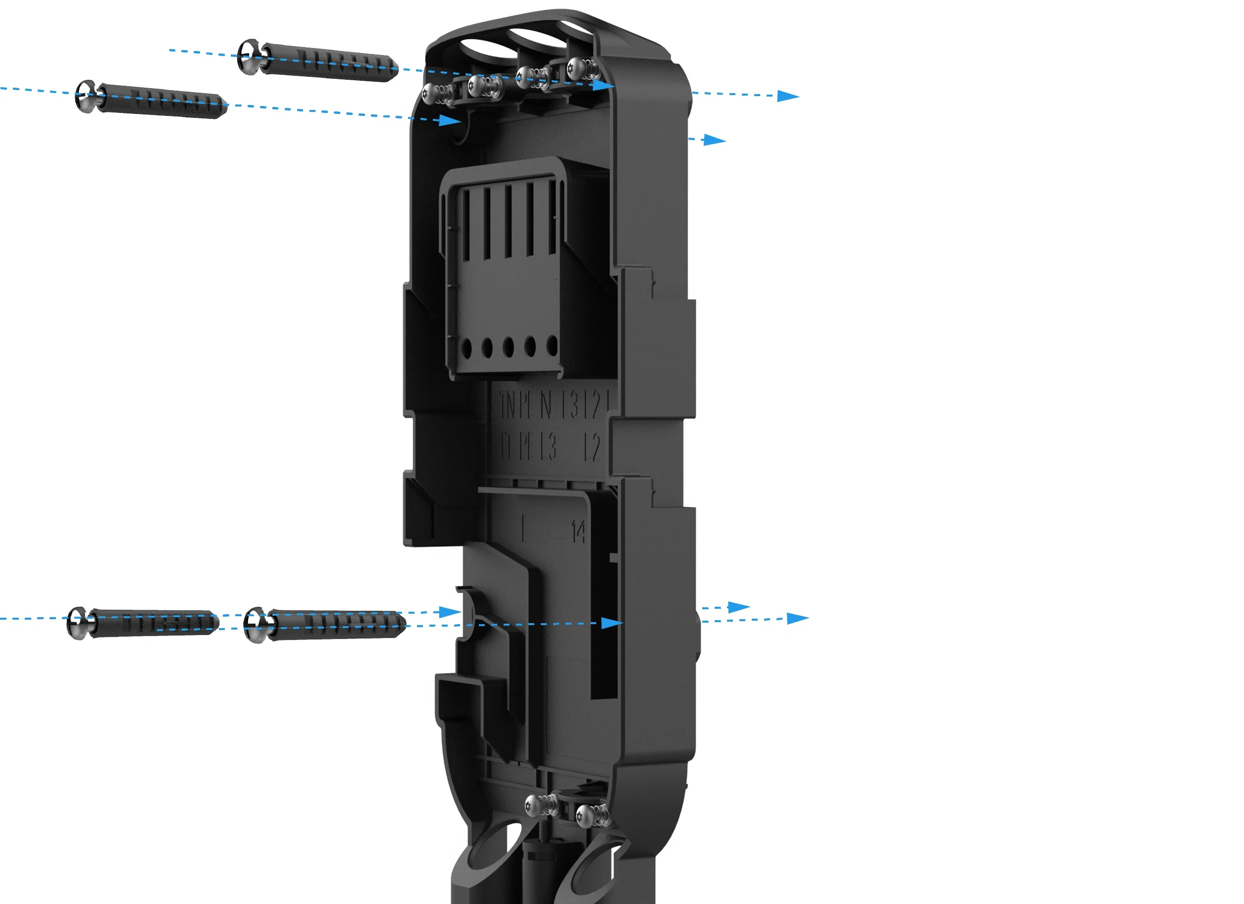 Statie de incarcare inteligenta Huawei SmartCharger, AC Wallbox 7KW, Monofazat, RFID, Bluetooth