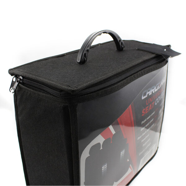 Huse universale scaune auto Carguard, poliester, negre - imagine 7