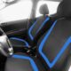 Huse universale scaune auto Carguard, poliester, albastre - imagine 2