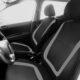 Huse universale scaune auto Carguard, poliester, gri - imagine 2