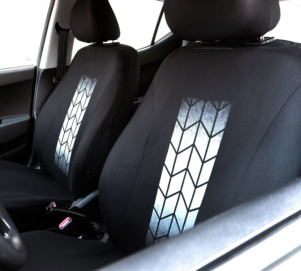 Huse universale scaune auto Carguard, poliester, negre
