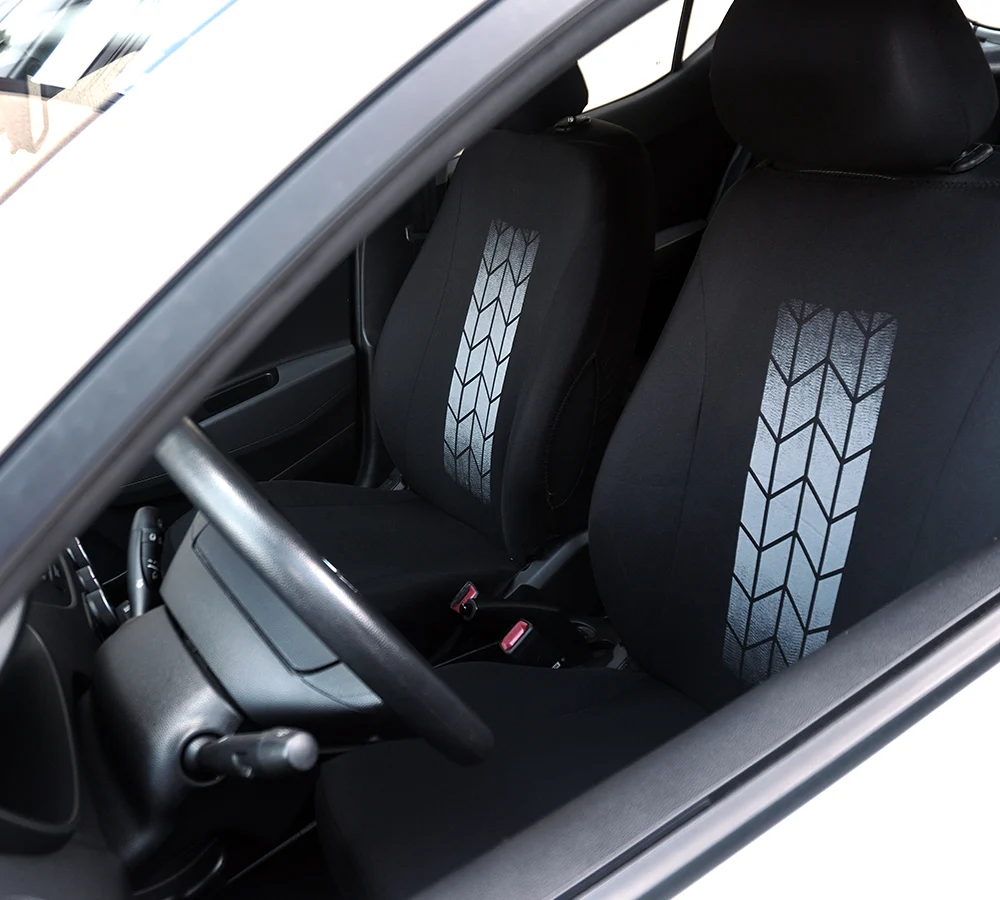 Huse universale scaune auto Carguard, poliester, negre