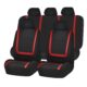 Huse universale scaune auto Carguard, poliester, rosii